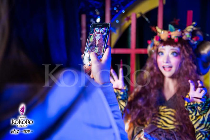 心-花雫-のインスタ映え変身写真鬼ごっこ