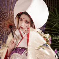狐の嫁入り庭とろおじ撮影
