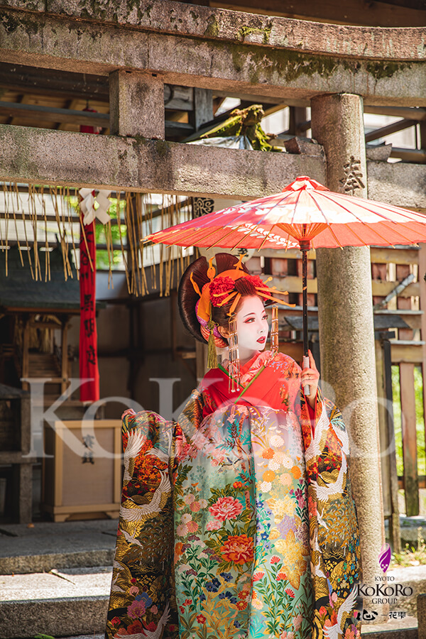 花魁体験　鏡花水月