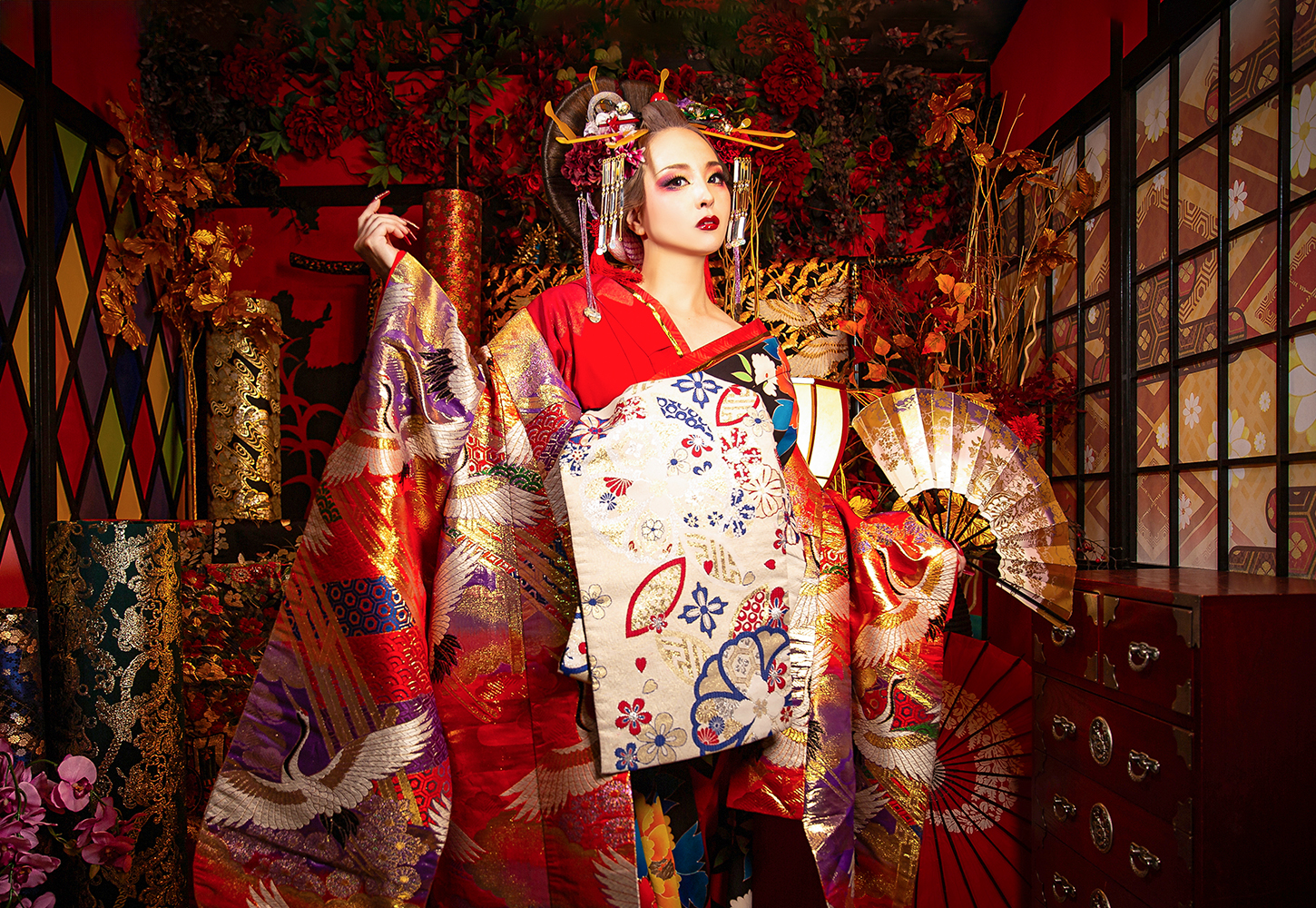 本格花魁体験プラン | 京都花魁体験スタジオ 心-花雫-