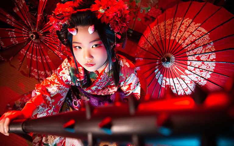 華の間　小鬼　