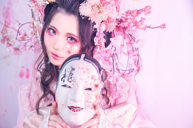 季節の花プラン | 京都祇園の花魁体験専門店「心-花雫-」