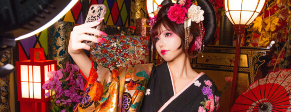 花魁体験自撮り