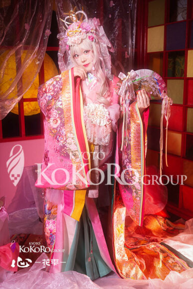 変身体験　ピンクリボン運動