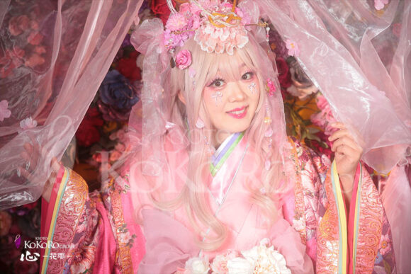 変身体験　ピンクリボン運動