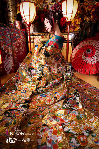 打掛　花魁　祈り