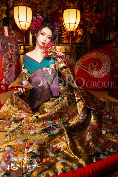 花魁 華の間 彼岸花