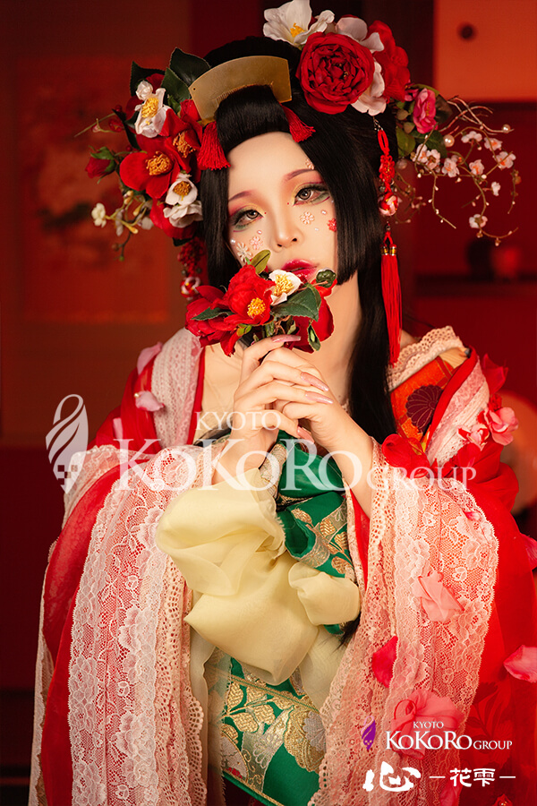 変身体験　京都　椿