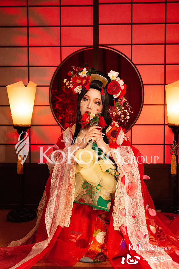 変身体験　京都　椿