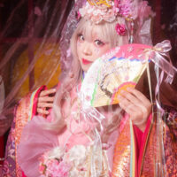 変身体験　ピンクリボン運動