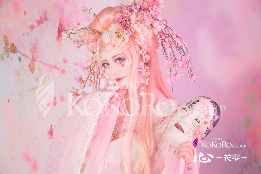 変身体験　京都　桜