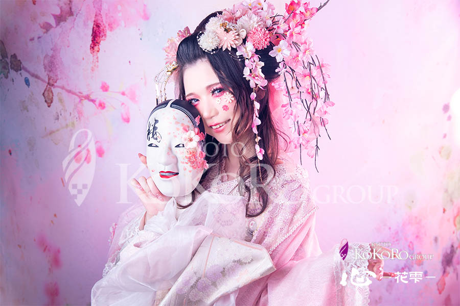 変身体験　京都　桜