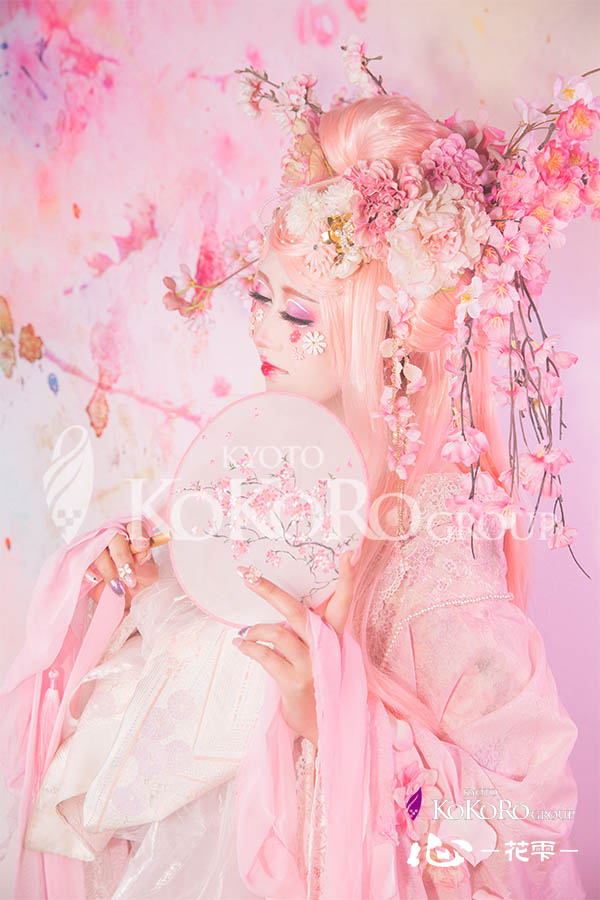 変身体験　京都　桜