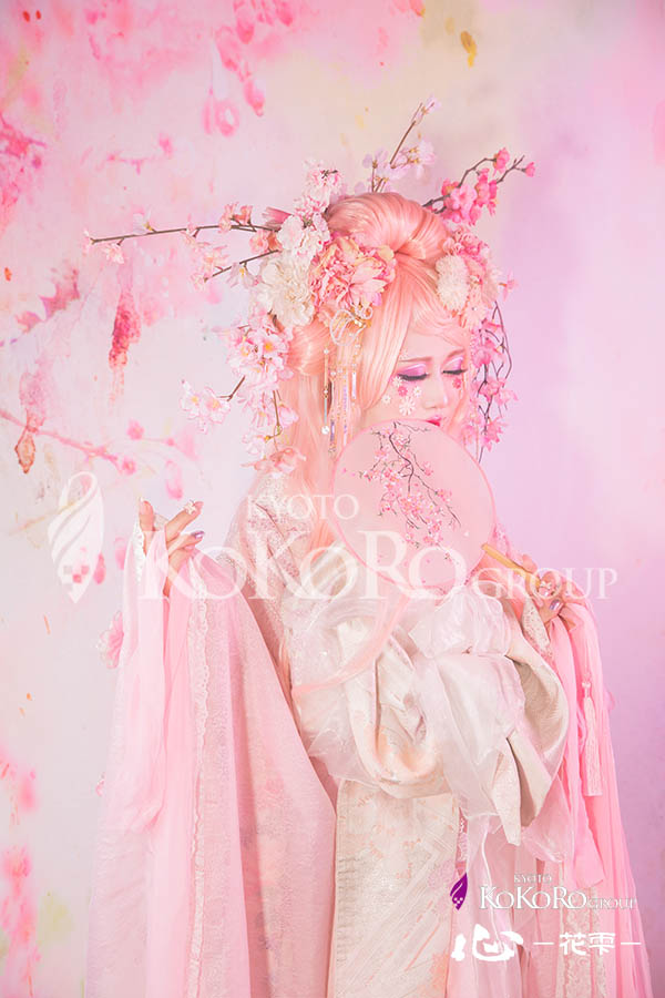 変身体験　京都　桜