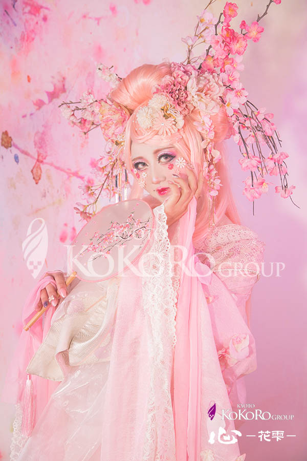 変身体験　京都　桜