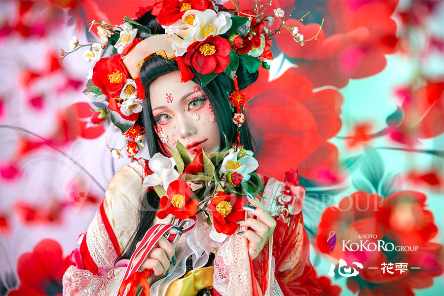 変身体験　京都　椿