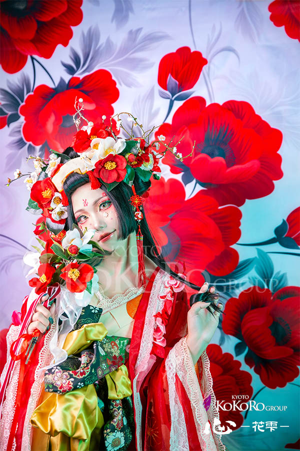 変身体験　京都　椿