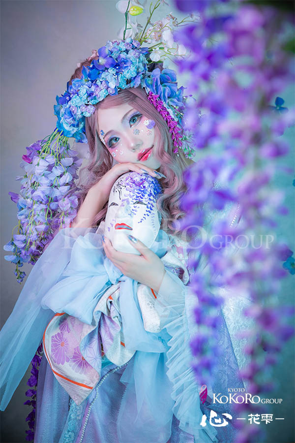 変身体験　京都　紫陽花