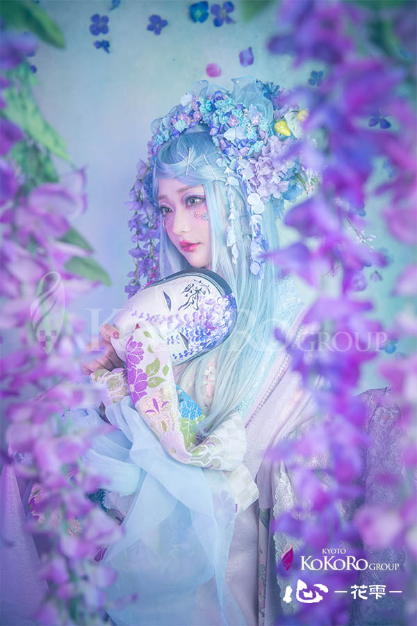 変身体験　京都　紫陽花