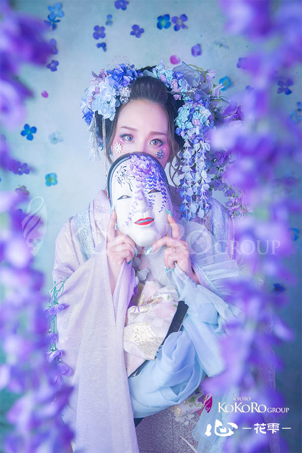 変身体験　京都　紫陽花