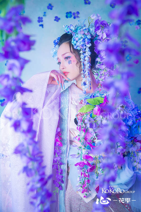 変身体験　京都　紫陽花